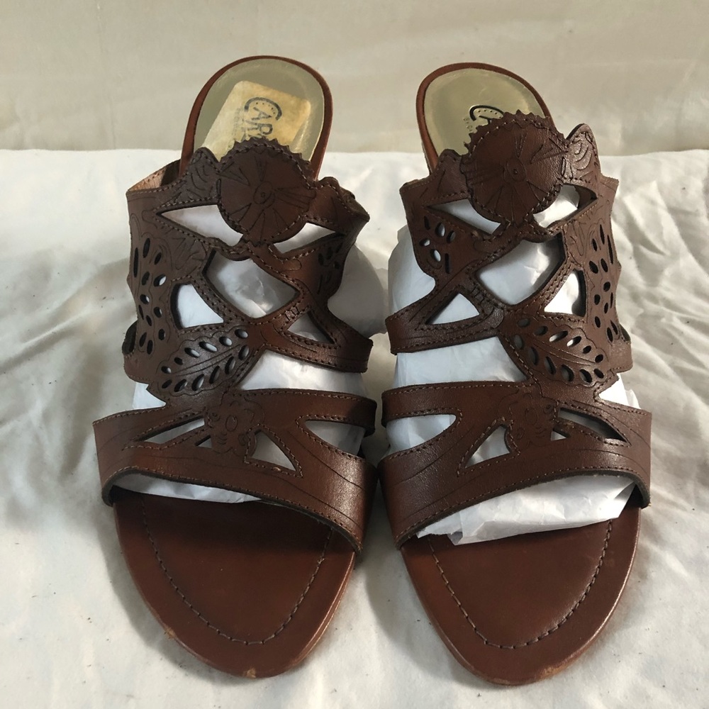 Carlos sandals size 9. 3” heel